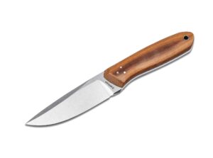 Böker Solingen TNT Micarta Braun feststehendes Messer mit Scheide