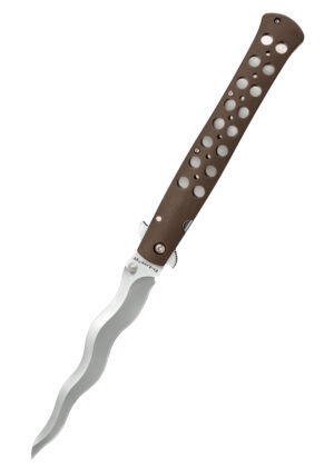 Cold Steel Ti-Lite Kris Braun mit AUS 10A Stahl