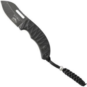 Black Field RAT feststehendes Messer mit G10 Griff und Kydexscheide