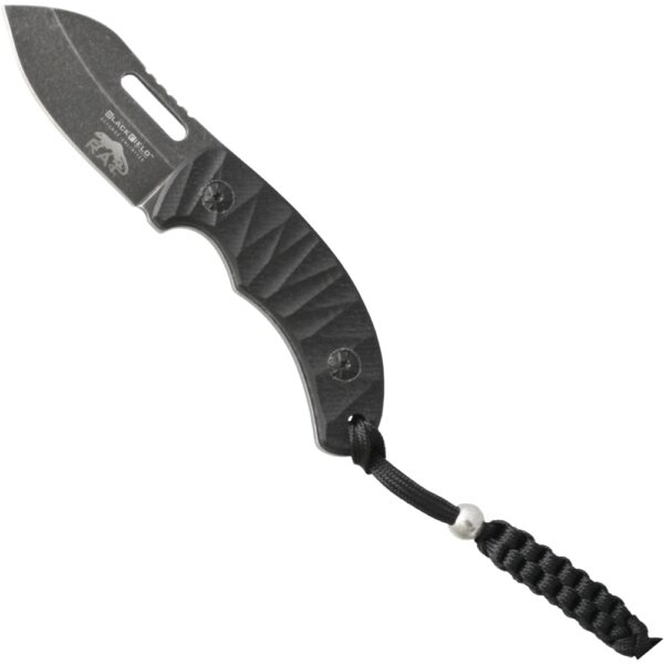 Black Field RAT feststehendes Messer mit G10 Griff und Kydexscheide