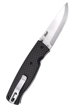 Brisa Birk 75 Einhandtaschenmesser mit Kohlefaser-Griff