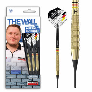 BULL'S Martin Schindler Natural Brass Softdart, 18g., Messing