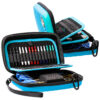 Dart Tasche Hardcase Orbis XL, hellblau, 190x110x50mm – Bild 4