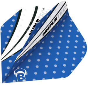 Bull´s Flights standard, Dimpletec, 100Mic, Blau