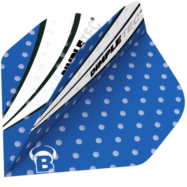 Bull´s Flights standard, Dimpletec, 100Mic, Blau