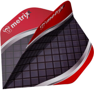 Bull´s Flights standard Metrixx, Rot