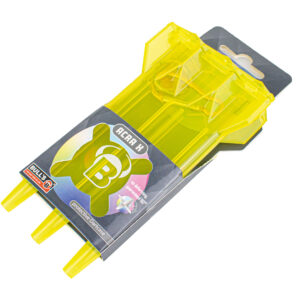 Bull´s Hartplastik Dartcase für Steeldarts, Softdarts AcraX, Gelb