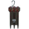 Bull´s Hartplastik Dartcase für Steeldarts, Softdarts AcraX, Schwarz – Bild 3