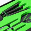 Bull´s Steeldarts Luc Peters,90% Tungsten, 22g. Schwarz – Bild 3