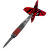 Bull´s Steeldarts Magma, 90% Tungsten, 21g., Rot schwarz – Bild 2