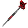 Bull´s Steeldarts Magma, 90% Tungsten, 21g., Rot schwarz – Bild 3