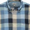 Camel Active Herren Kurzarm Hemd Caro aus Leinenmix in Blau – Bild 3
