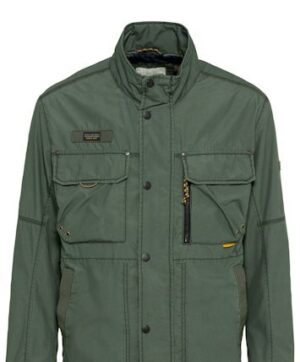 Camel Active Herren Kurzjacke aus Baumwolle in grün