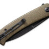 CIVIVI Caetus Micarta Green Einhandmesser mit Hosenclip – Bild 6