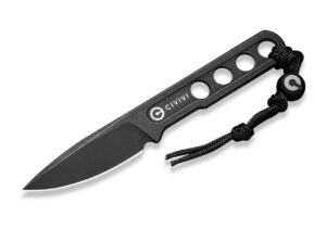 CIVIVI Circulus Black  Feststehendes Messer mit Edelstahl Griff
