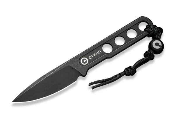 CIVIVI Circulus Black  Feststehendes Messer mit Edelstahl Griff