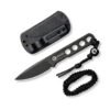 CIVIVI Circulus Black  Feststehendes Messer mit Edelstahl Griff – Bild 5