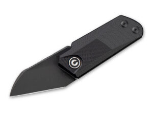 CIVIVI Ki-V All Black Einhandmesser mit Hosenclip