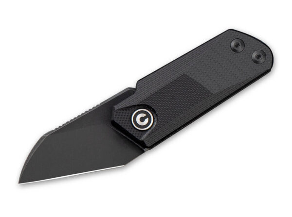 CIVIVI Ki-V All Black Einhandmesser mit Hosenclip