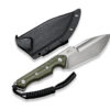 CIVIVI Maxwell G10 OD Green  feststehendes Messer mit Kydexscheide – Bild 2