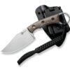 CIVIVI Midwatch Micarta Brown feststehendes Messer mit Scheide – Bild 2