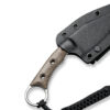CIVIVI Midwatch Micarta Brown feststehendes Messer mit Scheide – Bild 8