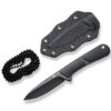CIVIVI Mini Elementum Fixed G10 All Black Neckknife mit Kydexscheide – Bild 2