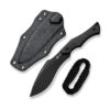 CIVIVI Vaquita II Micarta Dark Green Neckknife mit Kydexscheide – Bild 2