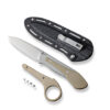 CIVIVI Varius G10 Tan feststehendes Messer mit Kydexscheide – Bild 3