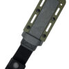 Demko Arminger 4 grün feststehendes Messer mit Tanto-Klinge – Bild 2