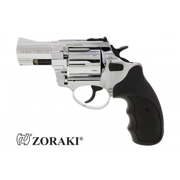Zoraki R1 2,5"Chrom Schreckschussrevolver im Kal. 9mm R.K