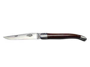 Forge de Laguiole Taschenmesser matter Klinge und Amouretteholz Griff