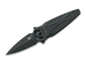 Fox Knives Saturn Aluminum All Black Einhandmesser