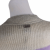 Gaastra Damen Strickpullover Elysia gestreift grau grün – Bild 2