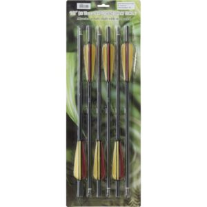 Aluminiumbolzen 16" BGS, 6 Stück, Armbrustbolzen mit Schraubspitze