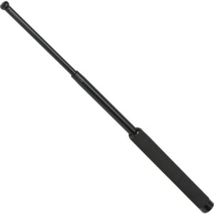 BlackField Teleskop-Schlagstock mit Moosgummi Griff in 53 cm