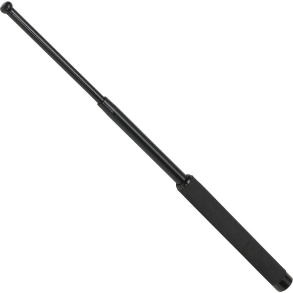 BlackField Teleskop-Schlagstock mit Moosgummi Griff in 53 cm