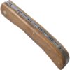 Haller Damast-Taschenmesser mit Olivenholz Griff – Bild 2