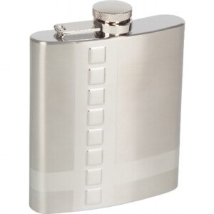 Haller Flachmann mit Muster, Inhalt 8oc / 220 ml