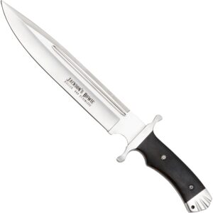Haller Jackson Bowie, Feststehendes Messer mit Pakkaholz Griff