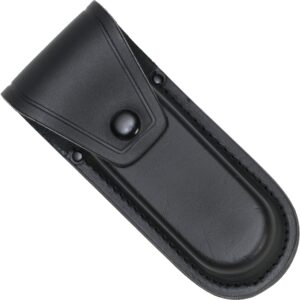 Haller Taschenmesser Gürtelfutteral 14 cm, Leder, schwarz