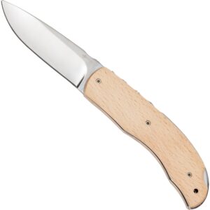 Haller Taschenmesser mit Buchenholz Griff