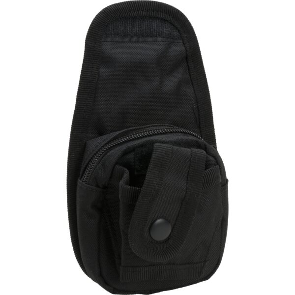Zwillentasche Schleudertasche aus Nylon in Schwarz