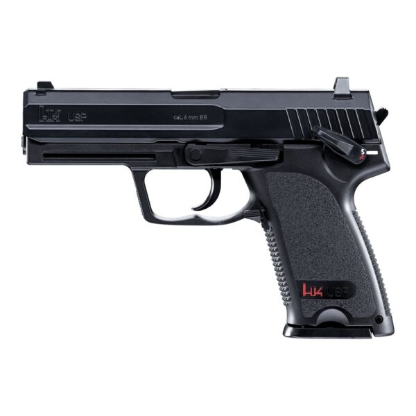 Heckler & Koch USP Softair, schwarz, 6mm BBs mit Co2