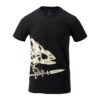 Helikon-Tex Baumwoll T-Shirt Full Body Skeleton in schwarz – Bild 2