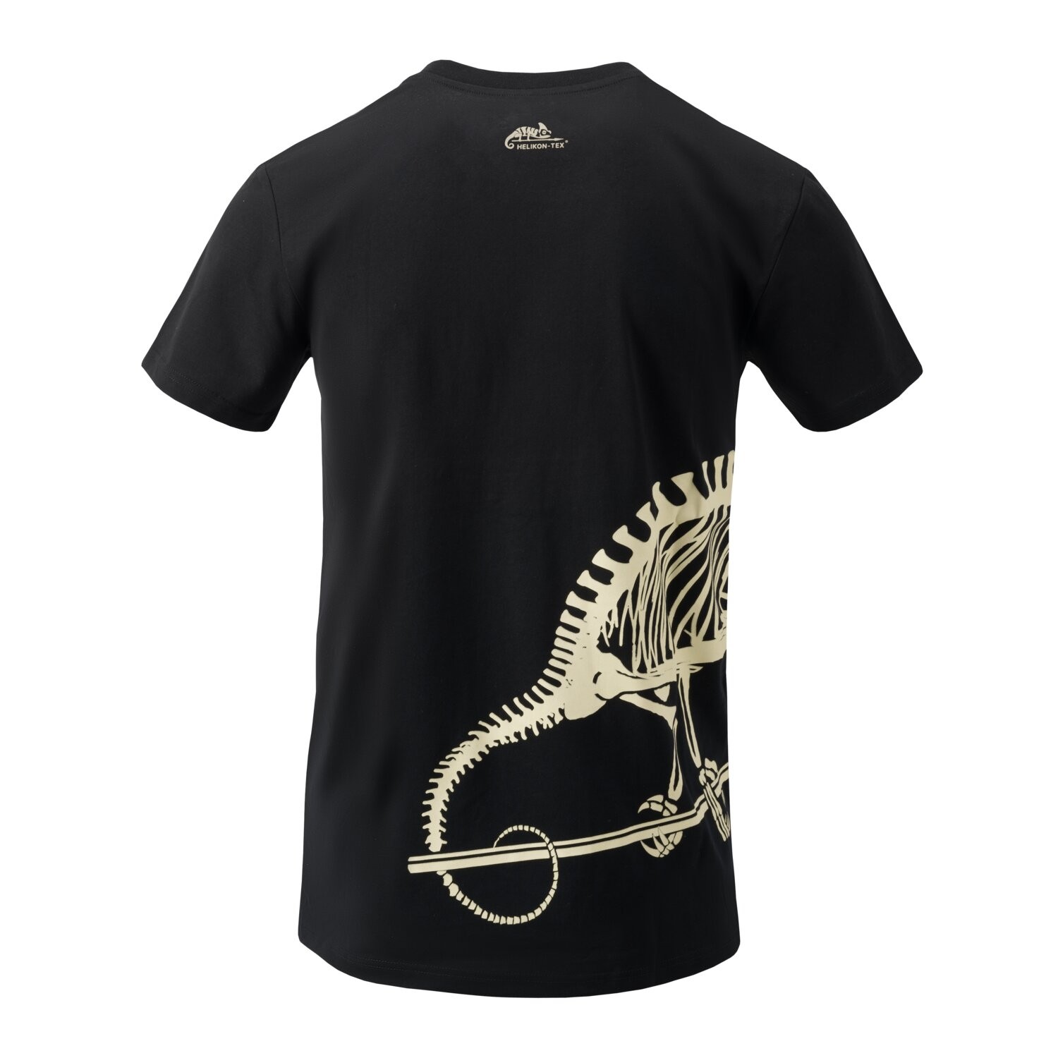 Helikon-Tex Baumwoll T-Shirt Full Body Skeleton in schwarz – Bild 3