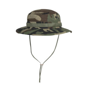 Helikon-Tex Boonie Mütze, Nackenprotektor, Ripstop, US Woodland
