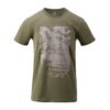 Helikon Tex Baumwoll T-Shirt Adventure is out there in grün – Bild 2
