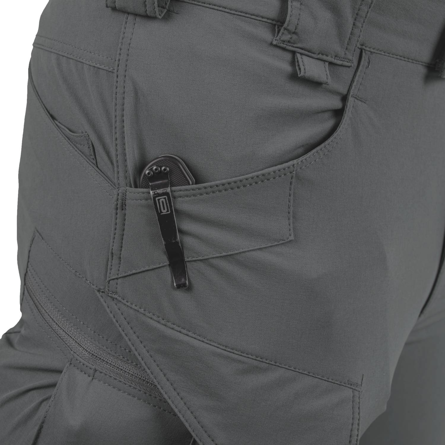 Helikon-Tex Shorts OTS 11" Versa Stretch in Grün – Bild 4