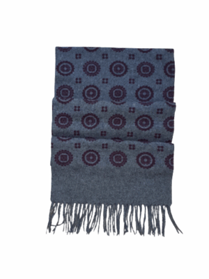 Hemley Herren Wollschal mehrfarbig Blumen